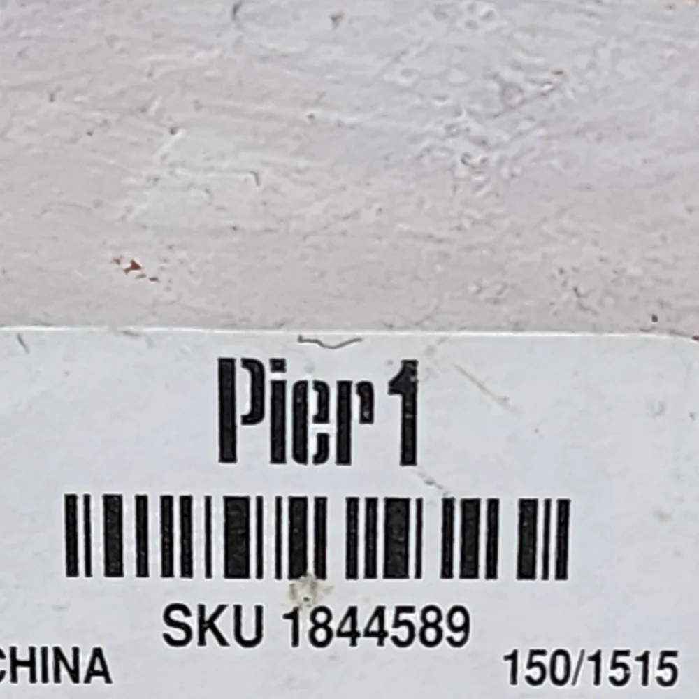 Pier 1 Red & Green Wooden 14